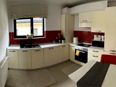 Apartament cu 2 camere în vilă, cartier Borhanci,zonă de case, finisaje moderne