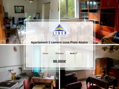 Apartament de vanzare  2 camere zona Piata Abator 