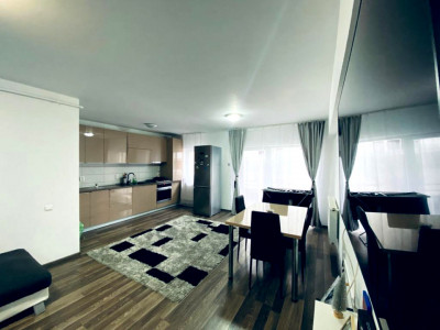 Apartament de vanzare 2 camere, Floresti finisat si mobilat