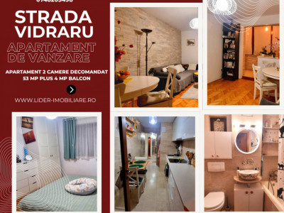 Apartament  modern de vanzare, 2 camere Manastur