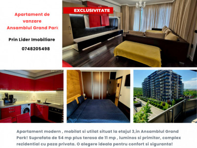 Apartament modern de vanzare in Ansamblul Grand Park!