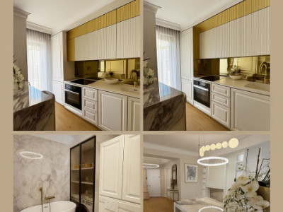 Apartament 3 Camere LUX, Prima Închiriere Cluj-Napoca (Wings) - Mobilat Designer