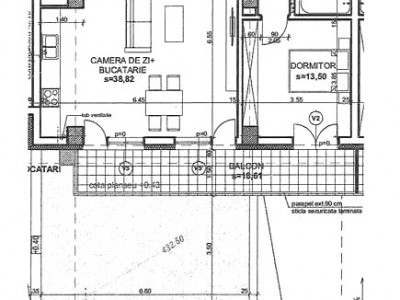 Apartament cu 2 camere de vanzare imobil nou strada Augustin Presecan cu terasa
