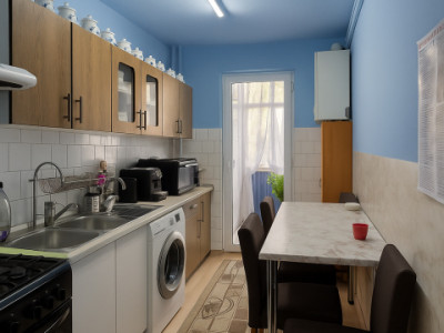 Apartament de vanzare 2 camere decomandat etaj 1