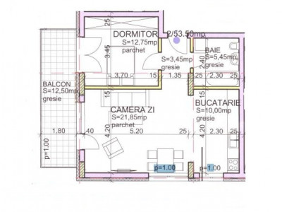 Apartament cu 2 camere, imobil nou zona Sigma Zorilor