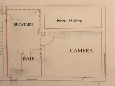 Apartament 1 camera de vanzare zona strazii Horea