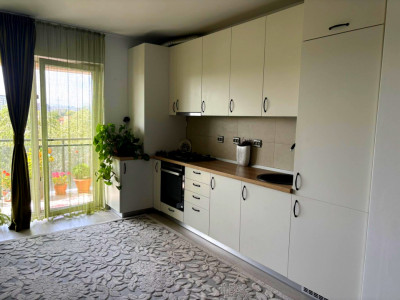 Apartament cu 2  camere de vanzare, finisat,mobilat 