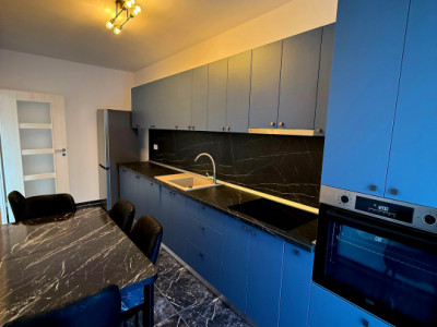 Apartament 2 camere 58,8 mp + 13,7 mp balcon  finisat și mobilat strada Fabricii