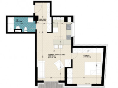 Apartamente cu 2 camere de vanzare, bloc nou zona Iulius Mall