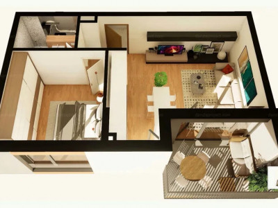 Apartament cu 2 camere de vanzare,imobil nou Marasti 