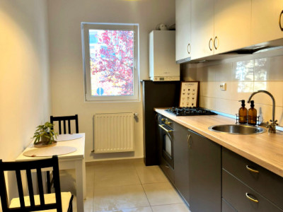 Apartament modern de vanzare, cu 2 terase mobilat si utilat,imobil nou Buna Ziua