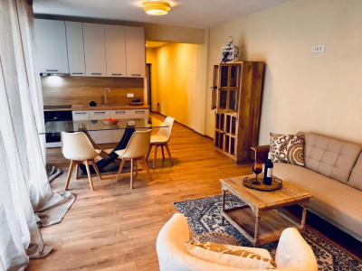 Apartament luminos și modern în Borhanci, cu 2 dormitoare, mobilat și utilat